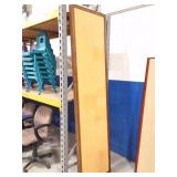 2- TALL BULLETIN BOARDS- APPROXIMATELY 8 FOOT TALL