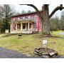 Country Log Home with a Barn on 5 Acres