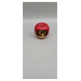 Antique chinese hand carved ivory color apple