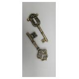Antique metal keys