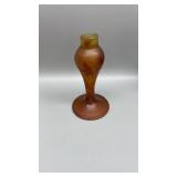 Antique galle style crystal vase. Has