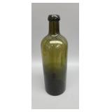 Janos Antique green glass bottle 
9.50