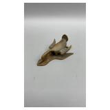 Antique wild duck bronze paper holder 

.5" x