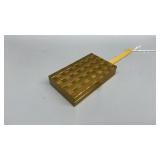 Vintage Art Deco gold plated