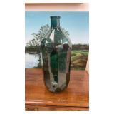 Large Blue Crystal Bottle

18"x 7"