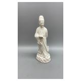 Antique Chinese White Porcelain Sculpture of Man