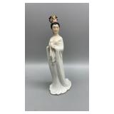 Antique Chinese Hand Painted Woman Porcelain