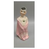 Antique Chinese hand painted porcelain sculpture