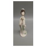 Antique Chinese hand painted porcelain sculpture