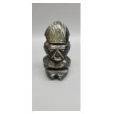 Vintage volcanic rock primitive sculpture 4.50"