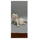 Antique Chinese hand painted porcelain sculpture