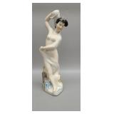 Antique Chinese hand painted porcelain sculpture