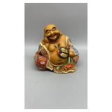 Antique Chinese Hand Painted Porcelain Sculpture