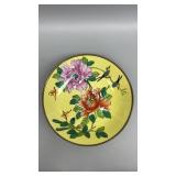 Antique Chinese Hand Painted Porcelain and Medal