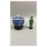 Chinese miniature Hand painted Items - Vase and