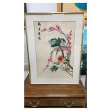 Vintage Chinese Pattern Painting Depicting love
