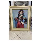 Henri Matisse frame Authentic Artagraph with COA