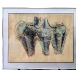 Vinci mixed media on paper