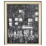 Judaica art oil on canvas