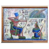 DUGGAR OIL ON CANVAS