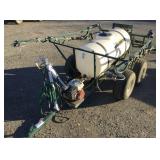 PBM 100 Gallon Pull Strip Sprayer