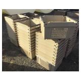Approx (60) FRESH TOTE 24"x20" Poly Produce Bins
