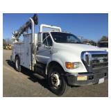 2007 FORD F-750 Service Truck, Diesel