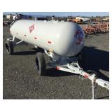 Custom 1000 Gallon Dual Axle Fuel Wagon