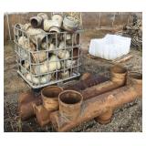 Lot of Assorted Size Pipe Fittings