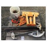 Pallet of Pipe Benders and Cutters