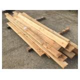 Lot of 5 1/2" x 6" Assorted Length Lumber