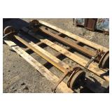 Set of (2) Axles