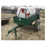 Custom 100 Gallon Single Axle Fuel Wagon