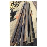 Pallet of Assorted Length Fabricating Iron