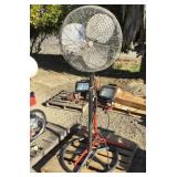 Lot with DAYTON Shop Fan and Shop Lights