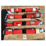 Pallet of (8) Fire Extinguishers