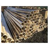 Approx (86) Sticks of 6"x30" DIAMOND LITE PVC Pipe