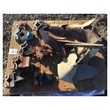 Pallet of Cultivator Parts
