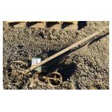 Vintage Walk Behind Push Planter