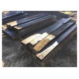 Lot of (16) Railroad Ties