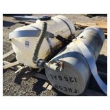 Set of (2) 125 Gallon Tanks