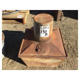 Vintage 21" Smudge Pot/Shop Heater