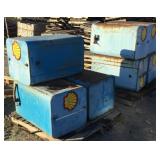 (7) 61 Gallon Oil/Lube Storage Tanks
