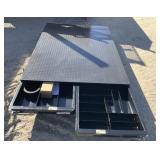 RIMROCK MFG. Steel Layflat Pick-Up Toolbox