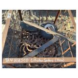 Metal Basket of (24) Lilliston Spiders