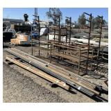 Unused Fabricating Iron & Rack