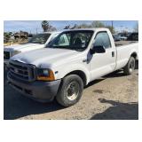 (DMV) 2001 FORD F-250 Pick-Up, 2wd, Gas