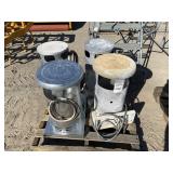 Pallet of (4) WORKMAN 225 Propane Shop Heaters