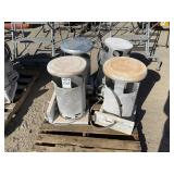 Pallet of (4) WORKMAN 225 Propane Shop Heaters