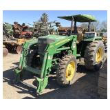 JOHN DEERE 5055E Tractor & Loader, MFWD